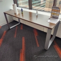 72" x 30" Medium Maple Table Board Room Side Table Desk